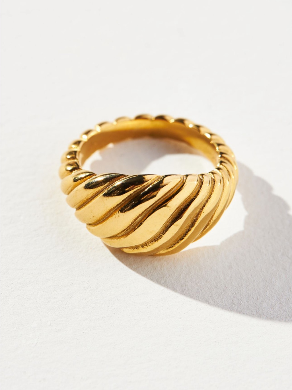 Anthropologie Twisted Cocktail Ring